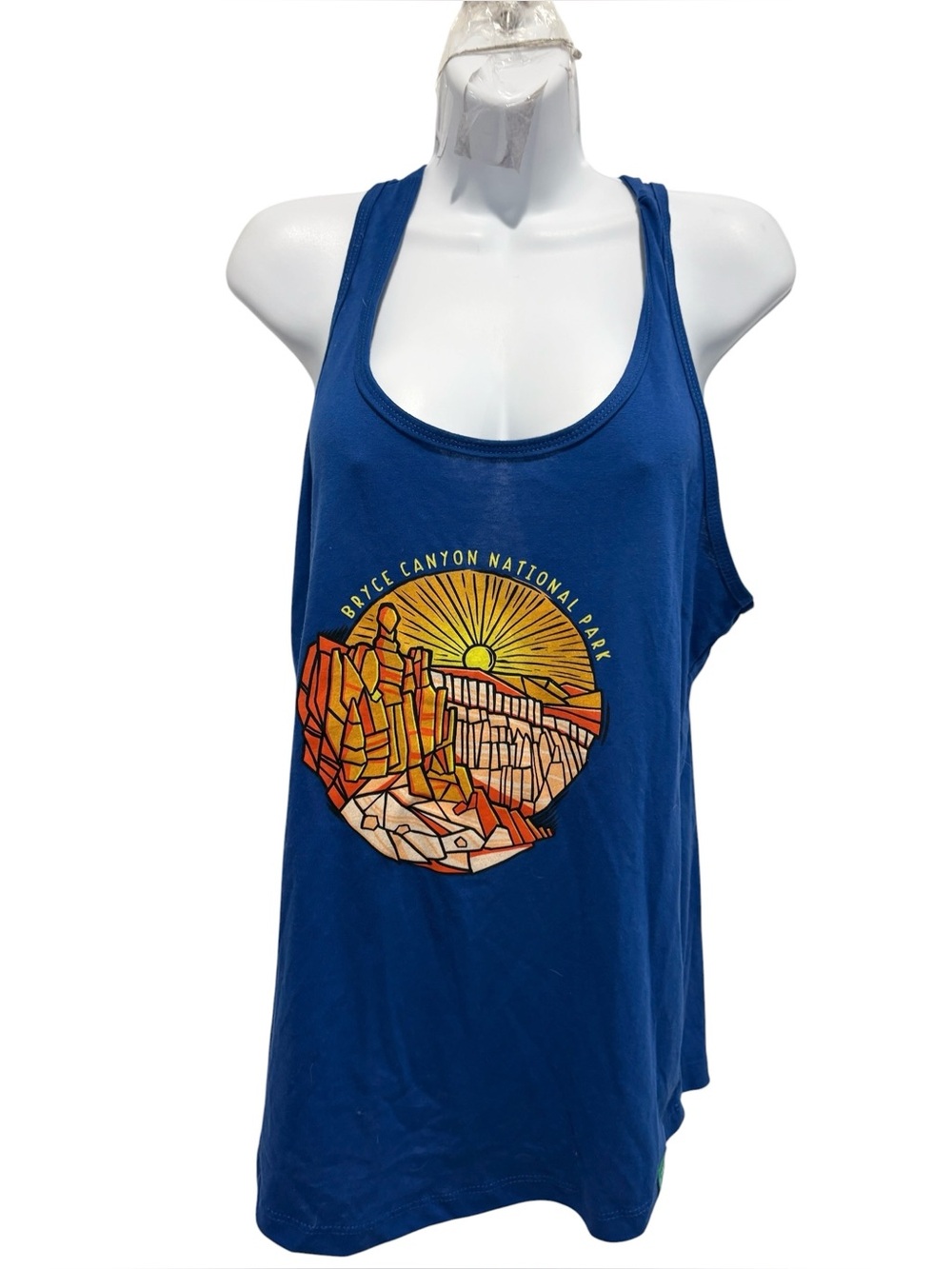NWT WILD TRIBUTE BRYCE CANYON NATIONAL PARK Women’s Blue Tank Top Size XXL
